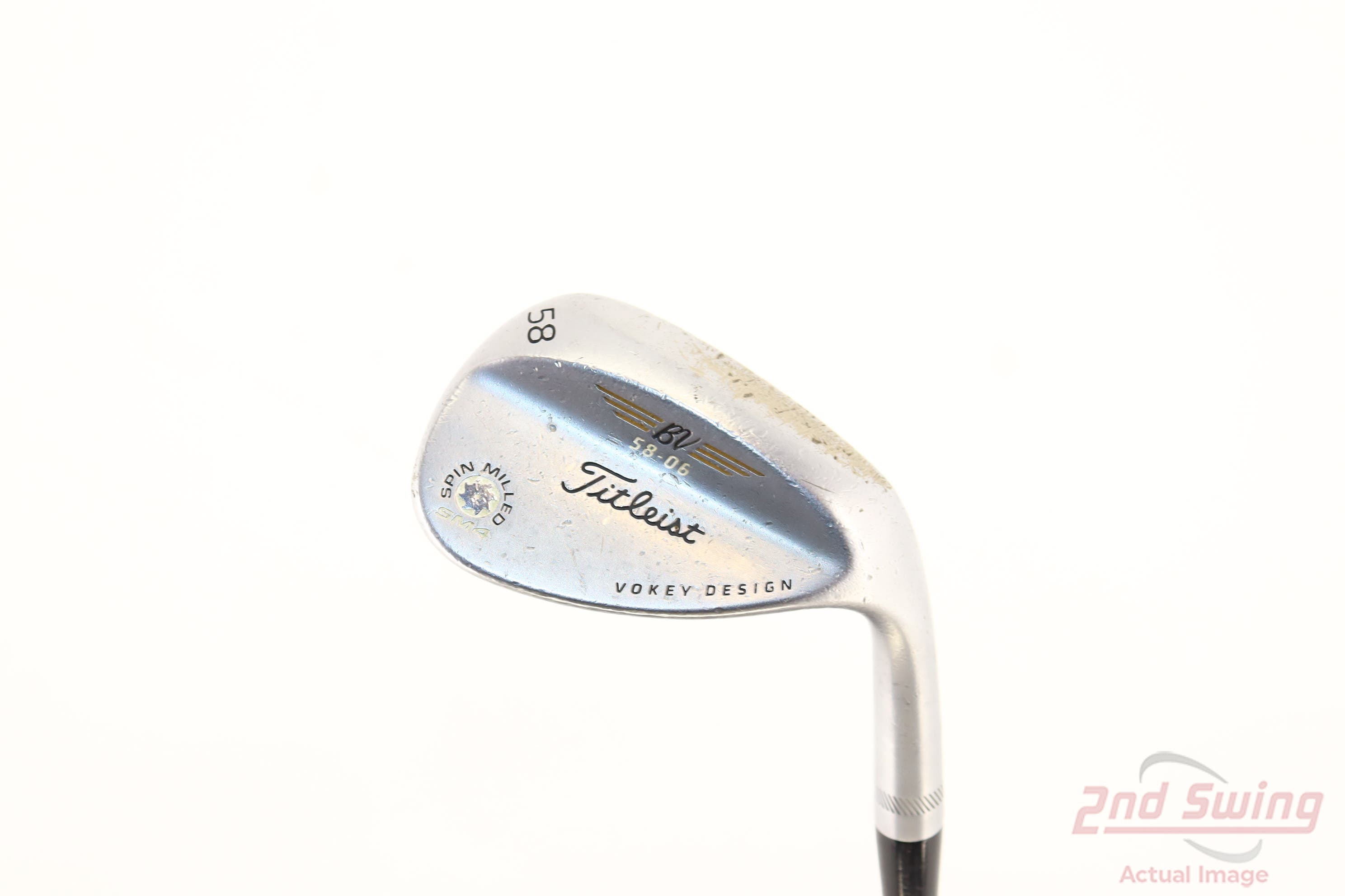 Titleist Vokey Spin Milled SM4 Chrome Wedge | 2nd Swing Golf