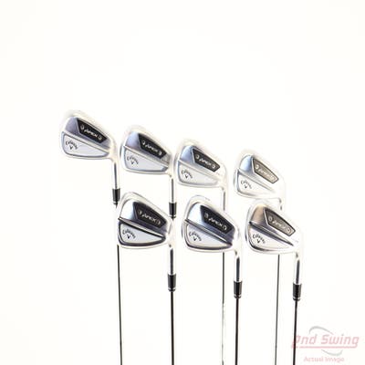Callaway Apex Ai300 Iron Set 5-PW AW True Temper Dynamic Gold Mid 90 S300 Steel Stiff Right Handed STD