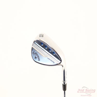 Callaway Jaws MD5 Platinum Chrome Wedge Sand SW 56° 12 Deg Bounce W Grind True Temper AMT Black S300 Steel Stiff Right Handed 35.0in
