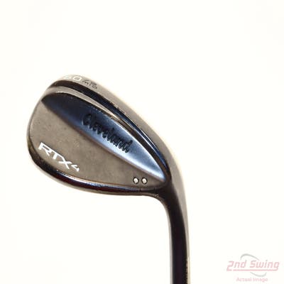 Cleveland RTX 4 Black Satin Wedge Lob LW 60° 9 Deg Bounce Mid True Temper Dynamic Gold Tour Issue S400 Steel Stiff Right Handed 35.25in