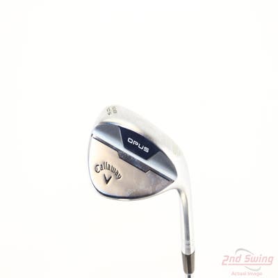 Callaway Opus Platinum Chrome Wedge Lob LW 58° 10 Deg Bounce S Grind True Temper Dynamic Gold Mid 115 Wedge Steel Wedge Flex Right Handed 35.0in