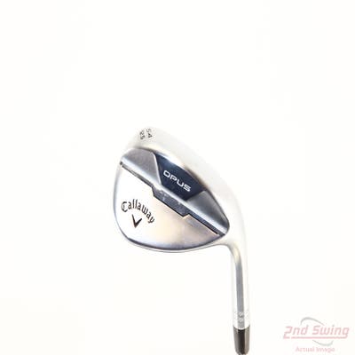 Callaway Opus Platinum Chrome Wedge Sand SW 54° 12 Deg Bounce S Grind True Temper Dynamic Gold Mid 115 Wedge Steel Wedge Flex Right Handed 35.0in