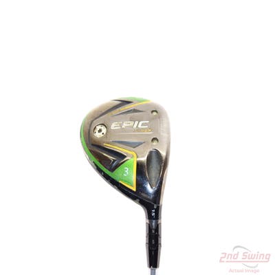 Callaway EPIC Flash Fairway Wood 3 Wood 3W 15° Project X EvenFlow Green 55 Graphite Ladies Right Handed 42.0in