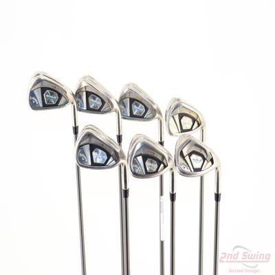 Callaway Rogue X Iron Set 5-PW AW Aldila Synergy Blue 60 Graphite Regular Right Handed +1/4"