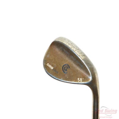 Cleveland 588 DSG Wedge Lob LW 58° True Temper Dynamic Gold Steel Wedge Flex Right Handed 35.5in