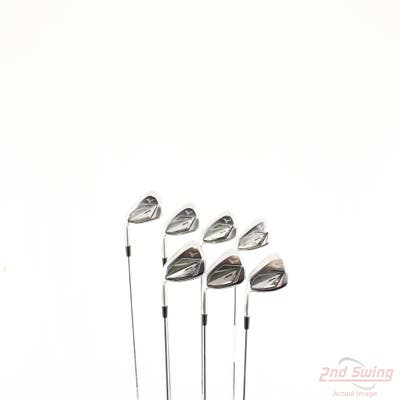 Mizuno JPX 923 Hot Metal Iron Set 4-PW FST KBS Tour 120 Steel Stiff Left Handed -3/4"