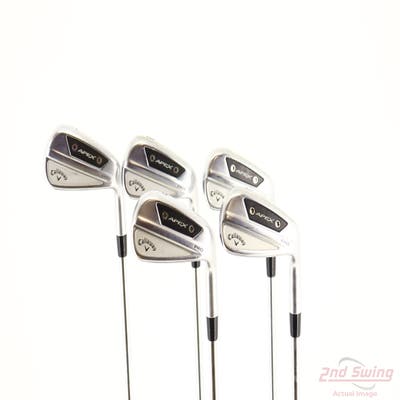 Callaway Apex Pro 24 Iron Set 7-PW AW Nippon NS Pro 950GH Neo Steel Regular Right Handed +1/2"