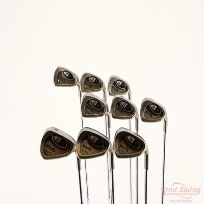 Ping i3 + Blade Iron Set 4-SW Stock Steel Shaft Steel Stiff Right Handed White Dot +1/4"