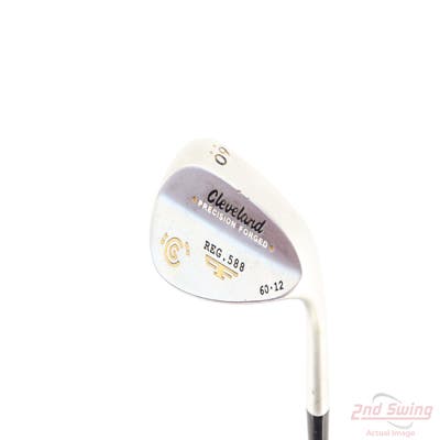Cleveland 2012 588 Satin Wedge Gap GW 60° 12 Deg Bounce Stock Steel Shaft Steel Wedge Flex Right Handed 36.5in