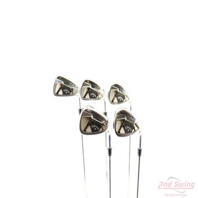 Callaway Apex 21 Iron Set 6-GW FST KBS MAX CT80 Steel Regular Right Handed +1/2"