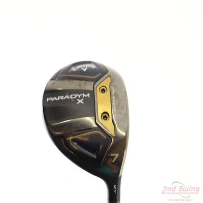 Callaway Paradym X Fairway Wood 7 Wood 7W 21° Aldila Ascent PL 50 Graphite Regular Right Handed 42.0in