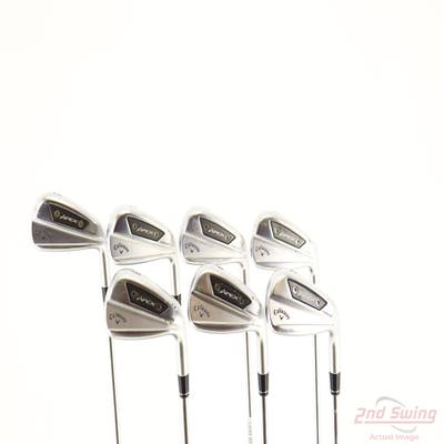 Callaway Apex Ai200 Iron Set 5-GW True Temper Dynamic Gold Mid 100 S300 Steel Stiff Right Handed STD
