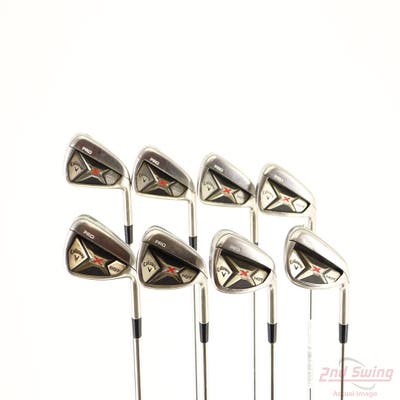 Callaway 2013 X Hot Pro Iron Set 4-GW Project X 95 5.5 Flighted Steel Regular Right Handed +1/4"