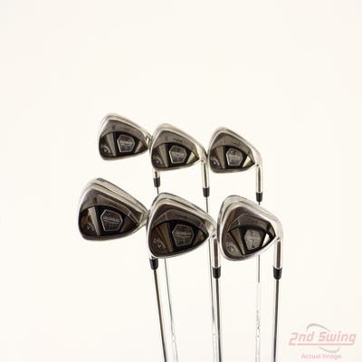 Callaway Rogue X Iron Set 5-PW FST KBS MAX 90 Steel Stiff Right Handed +1/4"