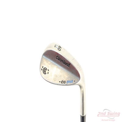 Cleveland CG ONE Wedge Lob LW 60° 10 Deg Bounce Cleveland Traction Wedge Steel Wedge Flex Right Handed 35.25in