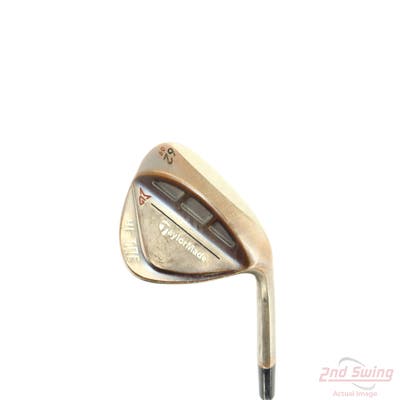 TaylorMade HI-TOE RAW Wedge Lob LW 62° 9 Deg Bounce FST KBS Hi-Rev 2.0 115 Steel Wedge Flex Right Handed 34.0in