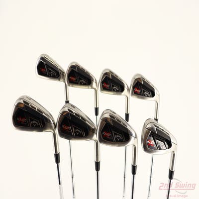 Callaway Razr X Tour Iron Set 3-PW True Temper Dynamic Gold S300 Steel Stiff Right Handed +1/4"