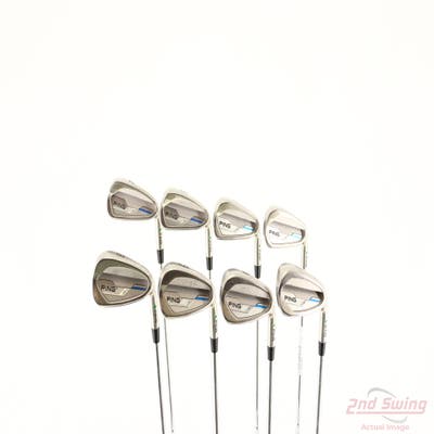 Ping 2015 i Iron Set 4-GW Nippon NS Pro Modus 3 Tour 105 Steel Regular Right Handed Green Dot +1"