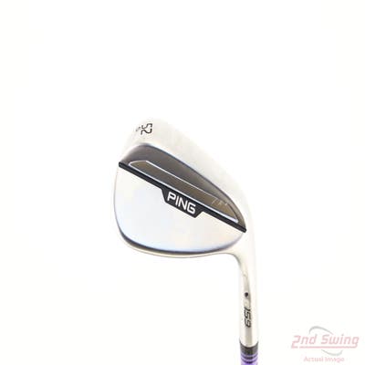 Ping s159 Chrome Wedge Gap GW 52° 12 Deg Bounce S Grind True Temper Dynamic Gold Spinner Steel Wedge Flex Right Handed Black Dot 36.0in