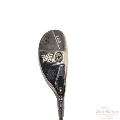 PXG 0317 X Proto Hybrid 6 Hybrid 28° Mitsubishi MMT 60 Graphite Senior Right Handed 38.5in