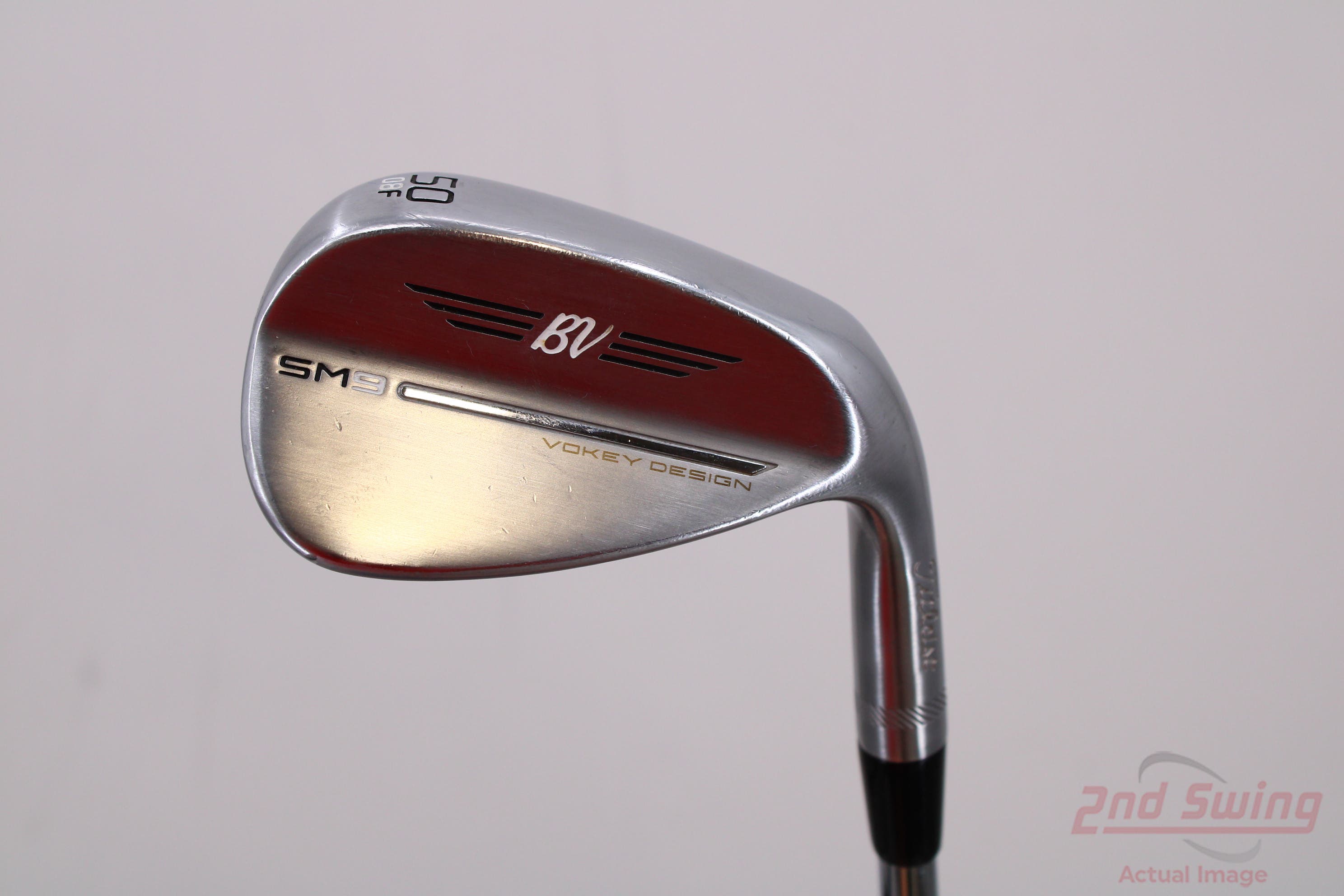 Titleist Vokey SM9 Tour Chrome Wedge Gap GW 50° 8 Deg Bounce F Grind