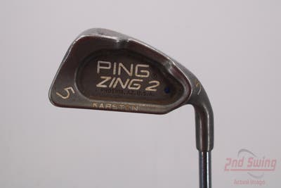 Ping Zing 2 Single Iron 5 Iron Ping JZ Steel Stiff Right Handed Blue Dot 38.0in