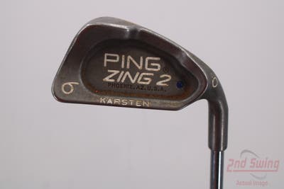 Ping Zing 2 Single Iron 6 Iron Ping JZ Steel Stiff Right Handed Blue Dot 38.0in