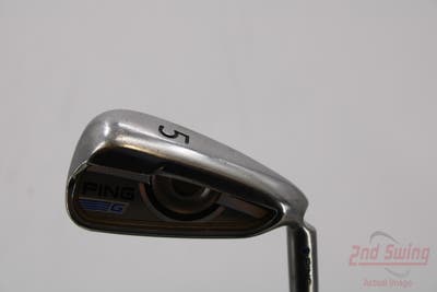 Ping 2016 G Single Iron 5 Iron AWT 2.0 Steel Stiff Right Handed Blue Dot 38.25in