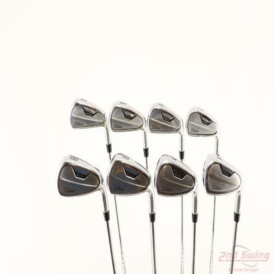 Titleist 2021 T200 Iron Set 4-GW True Temper AMT Black S300 Steel Stiff Right Handed STD