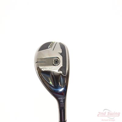 TaylorMade Qi35 Rescue Hybrid 4 Hybrid 22° Mitsubishi Kai'li Blue HB Graphite Stiff Right Handed 40.5in