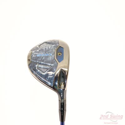 Callaway Paradym Ai Smoke Max Fairway Wood 3 Wood 3W 15° Fujikura Ventus TR Blue Velocore 7 Graphite X-Stiff Right Handed 43.25in