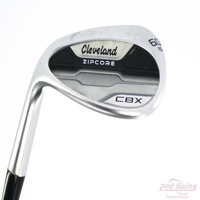 Cleveland CBX Zipcore Wedge Lob LW 60° 10 Deg Bounce True Temper Dynamic Gold Spinner Tour Issue 115 Steel Wedge Flex Left Handed 35.5in