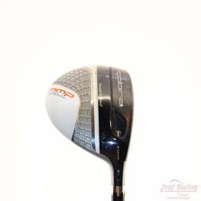 Cobra AMP Cell Silver Fairway Wood 3-4 Wood 3-4W 17° Cobra Fujikura Fuel Graphite Stiff Right Handed 43.75in