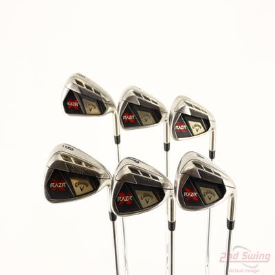 Callaway Razr X Iron Set 6-PW AW Callaway Razr X Iron Graphite Steel Uniflex Right Handed STD