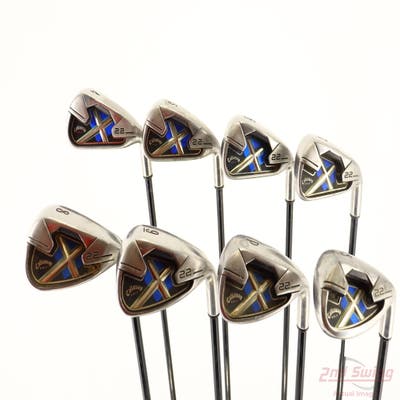 Callaway X-22 Iron Set 4-PW SW Callaway x-22 Graphite Iron Graphite Regular Right Handed STD
