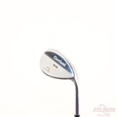 Cleveland CG15 Satin Chrome Wedge Lob LW 60° 12 Deg Bounce True Temper Dynamic Gold Steel Wedge Flex Right Handed 35.0in