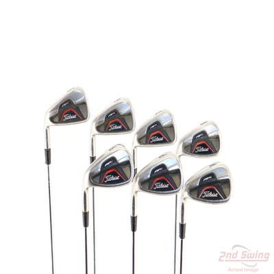 Titleist 712 AP1 Iron Set 5-GW True Temper Dynamic Gold XP S300 Steel Stiff Left Handed +1/2"