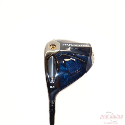 Callaway Paradym Triple Diamond Driver 9° Mitsubishi Kai'li White 60 Graphite X-Stiff Left Handed 45.5in