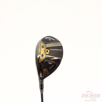 Callaway Paradym Triple Diamond Fairway Wood 5 Wood 5W 18° Mitsubishi Kai'li White 80 Graphite Stiff Left Handed 43.0in