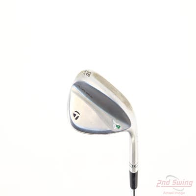 TaylorMade Milled Grind 4 Chrome Wedge Lob LW 58° 11 Deg Bounce SB True Temper Dynamic Gold S300 Steel Stiff Right Handed 35.0in