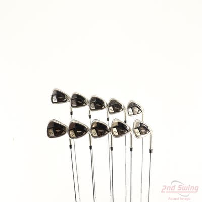 Callaway Rogue ST Max Iron Set 4-PW AW GW SW True Temper Dynamic Gold S300 Steel Stiff Right Handed +1 1/2"