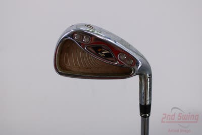 TaylorMade R7 CGB Single Iron 6 Iron Stock Steel Shaft Steel Stiff Right Handed 37.75in