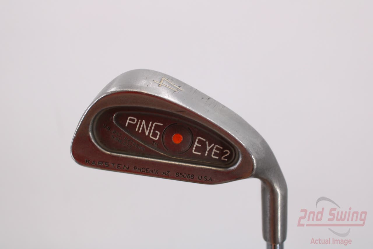Ping Eye 2 Single Iron 4 Iron Ping ZZ Lite Steel Senior Right Handed Orange Dot 38.5in