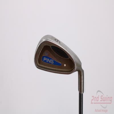 Ping G2 Single Iron 6 Iron Ping TFC 100I Graphite Regular Right Handed White Dot 38.5in