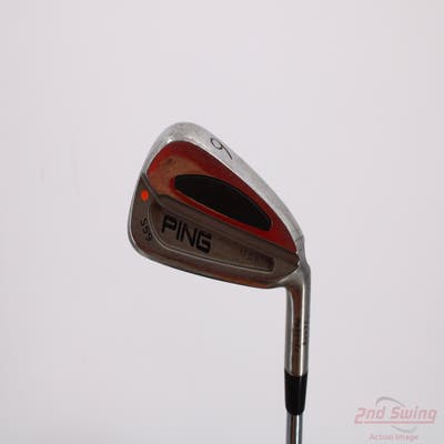 Ping S59 Single Iron 6 Iron Stock Steel Shaft Steel Stiff Right Handed Orange Dot 37.25in