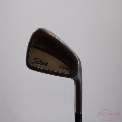 Titleist 704.CB Single Iron 6 Iron Stock Steel Shaft Steel Stiff Right Handed 37.5in