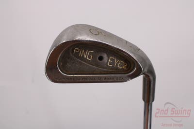 Ping Eye 2 + Single Iron 6 Iron Stock Steel Shaft Steel Stiff Right Handed Black Dot 37.5in