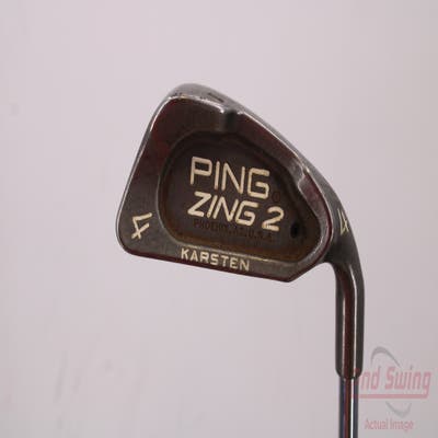 Ping Zing 2 Single Iron 4 Iron Ping JZ Steel Stiff Right Handed Black Dot 38.75in