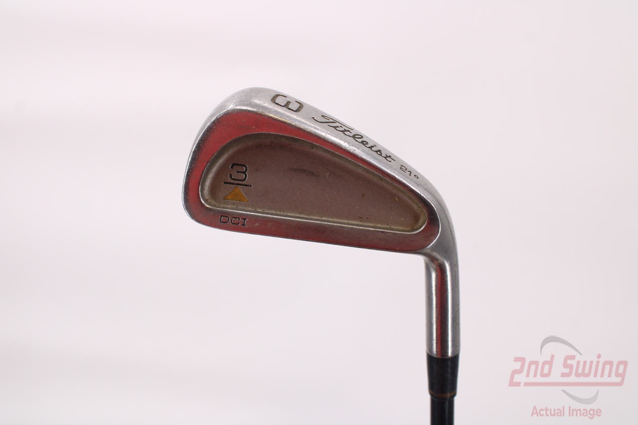 Titleist DCI Gold Single Iron 3 Iron Stock Graphite Shaft Graphite Regular Right Handed 39.25in