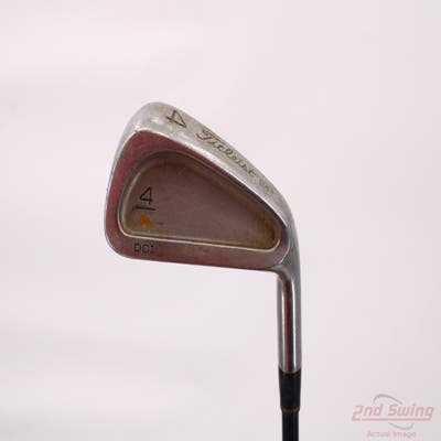 Titleist DCI Gold Single Iron 4 Iron Stock Graphite Shaft Graphite Regular Right Handed 38.0in